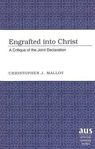 Engrafted into Christ cover