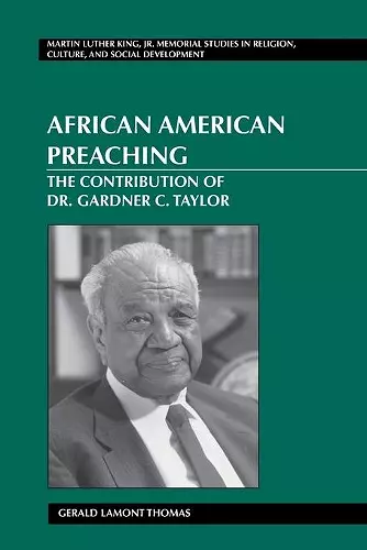 African American Preaching cover