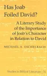 Has Joab Foiled David? cover