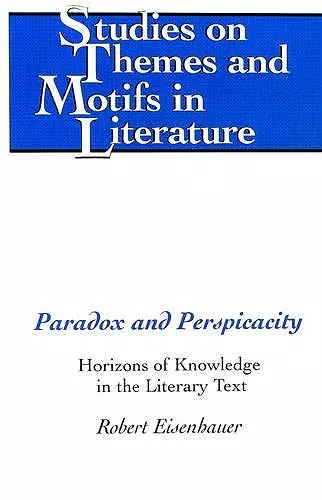 Paradox and Perspicacity cover