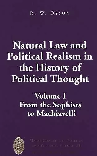 Natural Law and Political Realism in the History of Political Thought cover