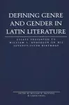 Defining Genre and Gender in Latin Literature cover