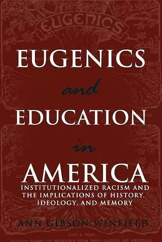 Eugenics and Education in America cover