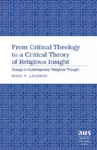 From Critical Theology to a Critical Theory of Religious Insight cover