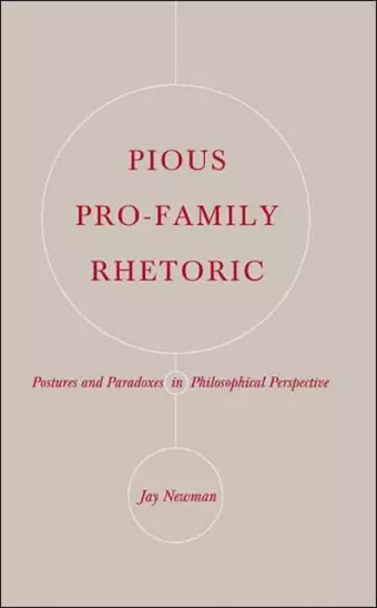 Pious Pro-family Rhetoric cover