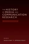 The History of Media and Communication Research cover