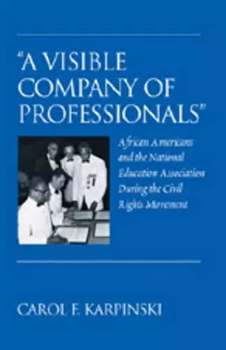 «A Visible Company of Professionals» cover