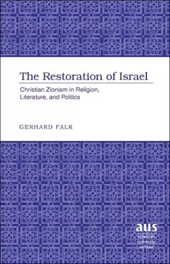 The Restoration of Israel cover