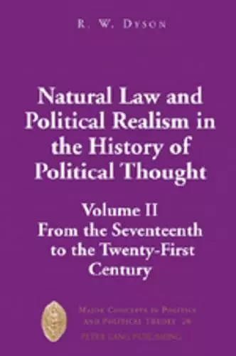 Natural Law and Political Realism in the History of Political Thought cover