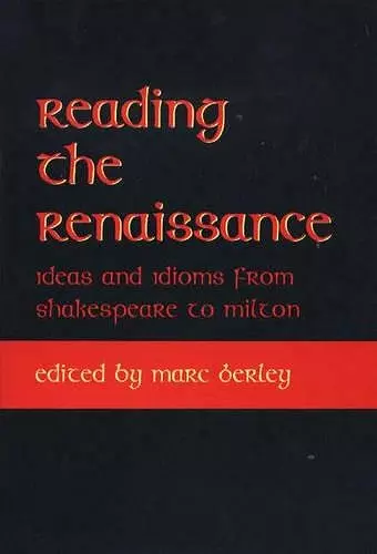 Reading the Renaissance cover