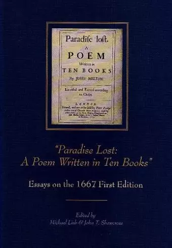 “Paradise Lost: A Poem Written in Ten Books” cover