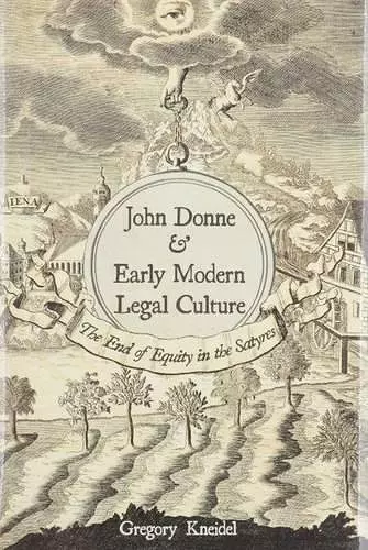 John Donne and Early Modern Legal Culture cover