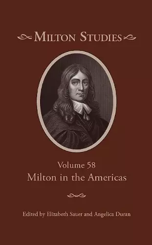 Milton Studies cover