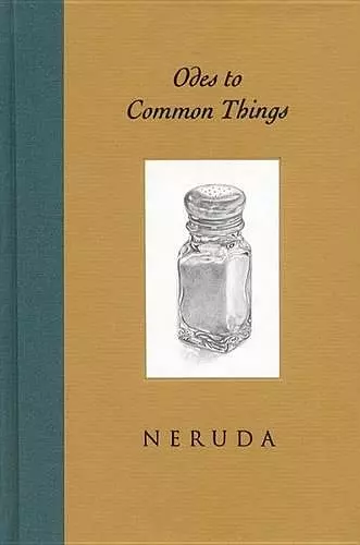 Odes to Common Things cover