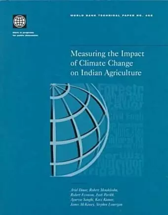 Measuring the Impact of Climate Change on Indian Agriculture cover