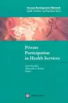 Private Participation in Health Services cover