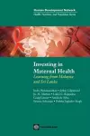 Investing in Maternal Health in Malaysia and Sri Lanka cover