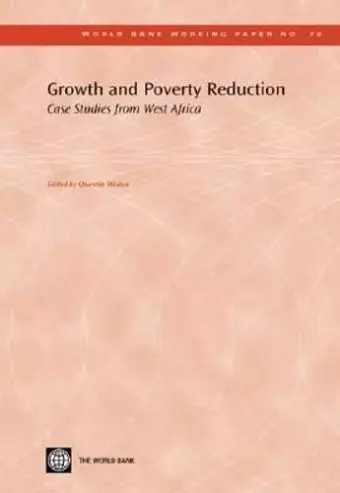 Growth and Poverty Reduction cover