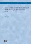 Financial Sector Development and the Millennium Development Goals cover