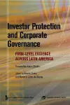 Investor Protection and Corporate Governance cover