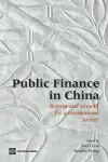 Public Finance in China cover