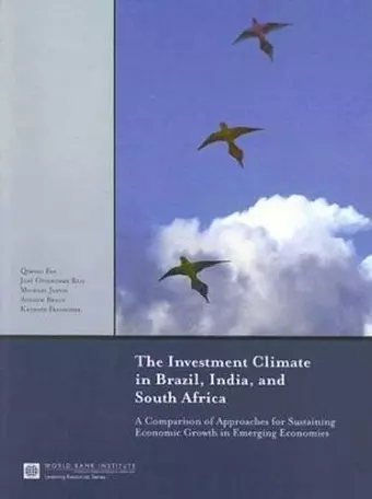 The Investment Climate in Brazil, India, and South Africa cover