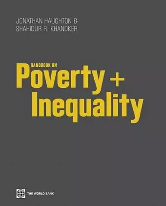 Handbook on Poverty + Inequality cover