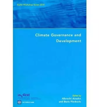 Climate Governance and Development cover