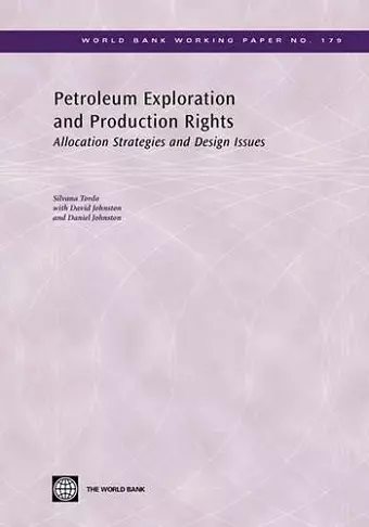 Petroleum Exploration and Production Rights cover