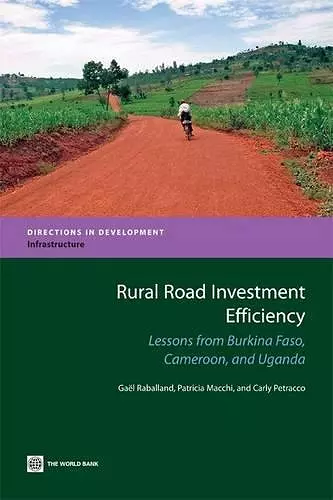 Rural Road Investment Efficiency cover