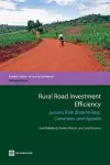 Rural Road Investment Efficiency cover