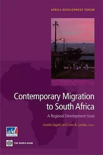 Contemporary Migration to South Africa cover