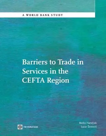 Barriers to Trade in Services in the CEFTA Region cover