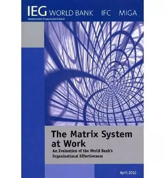 The Matrix System at Work cover