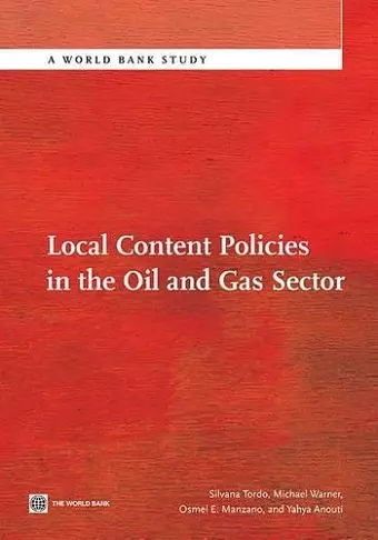 Local Content Policies in the Oil and Gas Sector cover