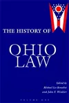 The History of Ohio Law cover
