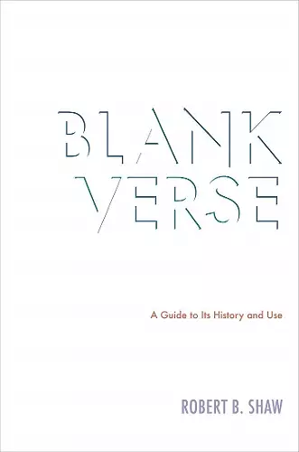 Blank Verse cover