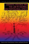 Domestic Violence and the Law in Colonial and Postcolonial Africa cover