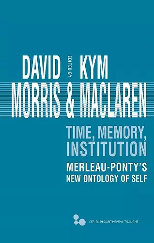 Time, Memory, Institution cover