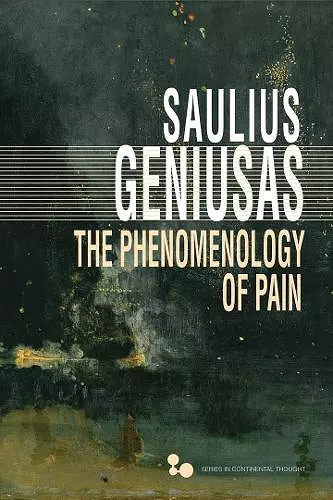 The Phenomenology of Pain cover