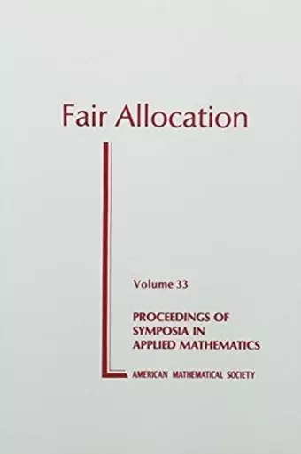 Fair Allocation cover