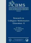 Research in Collegiate Mathematics Education II cover