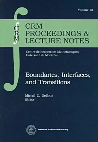 Boundaries, Interfaces and Transitions cover