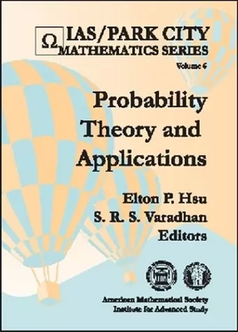 Probability Theory and Applications cover