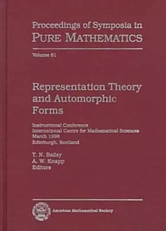 Representation Theory and Automorphic Forms cover