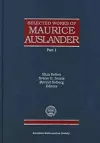 Selected Works of Maurice Auslander, Volumes 1 & 2 cover