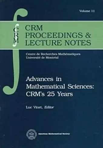 Advances in Mathematical Sciences cover