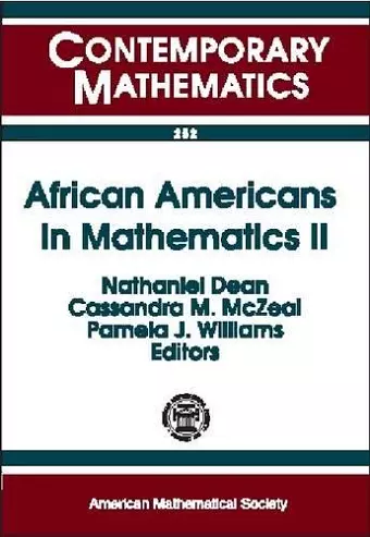 African Americans in Mathematics II cover