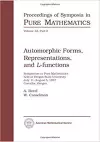 Automorphic Forms, Representations and L-Functions cover