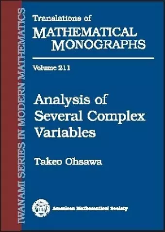 Analysis of Several Complex Variables cover